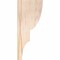 Ekena Millwork Ridgewood Smooth Corbel, Douglas Fir, 5 1/2"W x 6"D x 14"H COR06X06X14RID00SDF - alternate 4